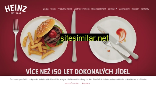 heinz.co.cz alternative sites