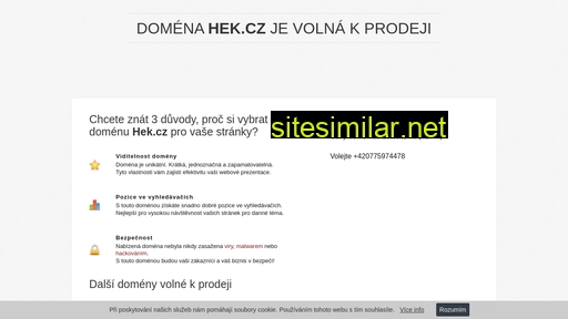hek.cz alternative sites