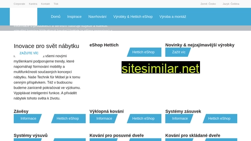 hettich.cz alternative sites
