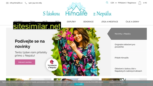 himalife.cz alternative sites