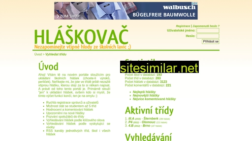 hlaskovac.cz alternative sites