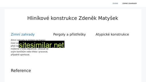 hlinikovekonstrukce.cz alternative sites