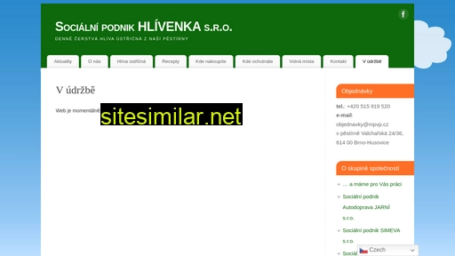 hlivenka.cz alternative sites