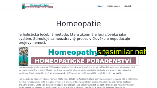 homeopathy4you.cz alternative sites