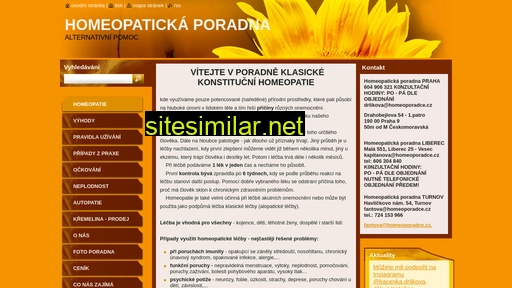 homeoporadce.cz alternative sites