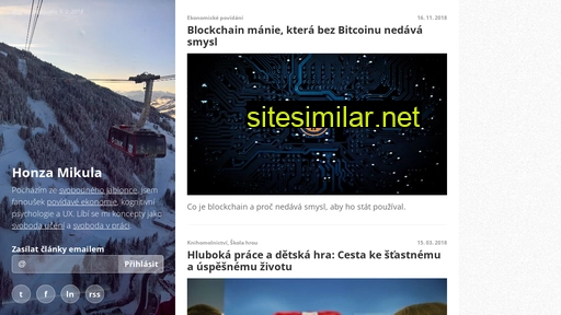 honzamikula.cz alternative sites