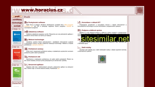 horacius.cz alternative sites