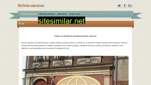 horickacukrarna.cz alternative sites