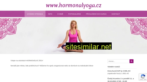hormonalyoga.cz alternative sites
