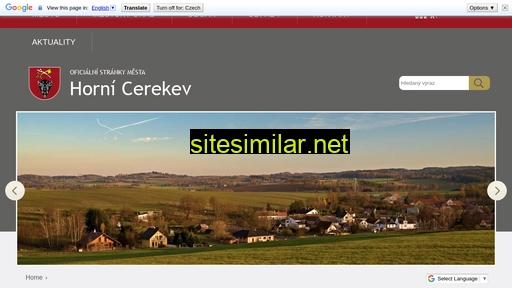 hornicerekev.cz alternative sites