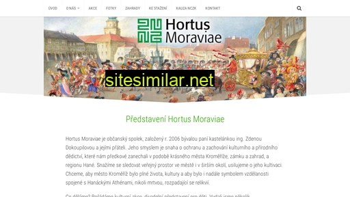 hortus-moraviae.cz alternative sites