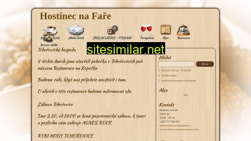 hostinecnafare.cz alternative sites