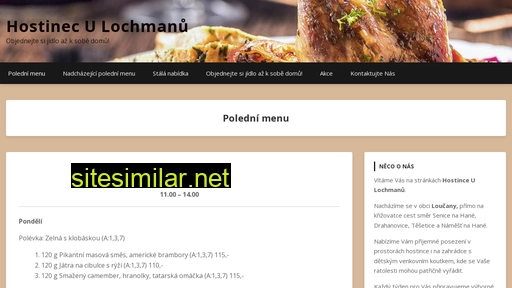 hostineculochmanu.cz alternative sites