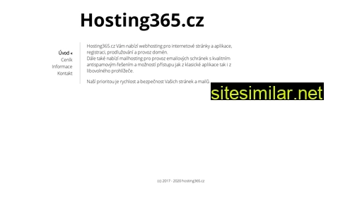 hosting365.cz alternative sites