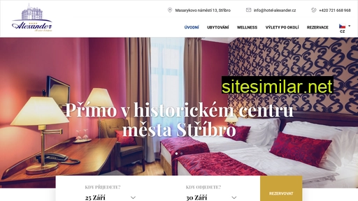 hotel-alexander.cz alternative sites
