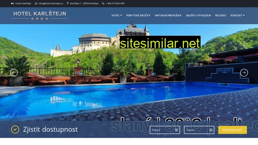 hotel-karlstejn.cz alternative sites