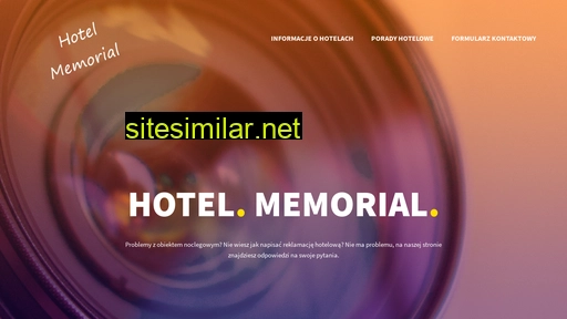 hotel-memorial.cz alternative sites