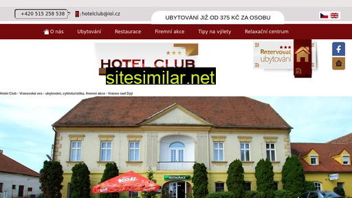 hotelclub.cz alternative sites