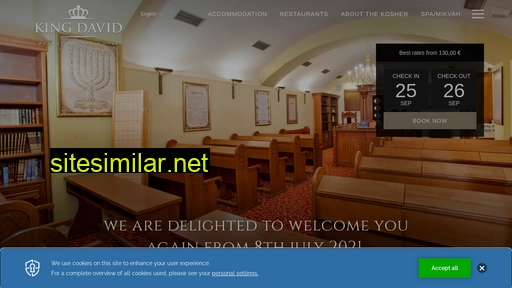 hotelkingdavid.cz alternative sites
