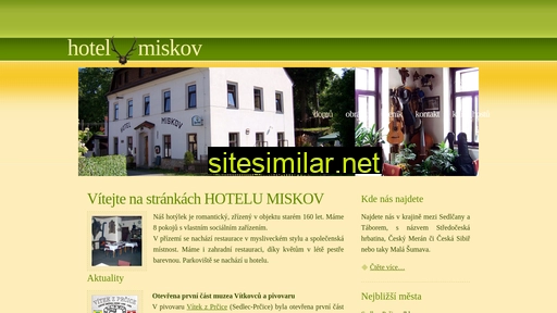 hotelmiskov.cz alternative sites