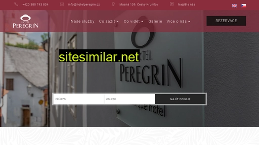 hotelperegrin.cz alternative sites