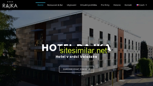 hotelrajka.cz alternative sites