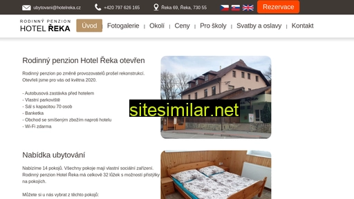 hotelreka.cz alternative sites