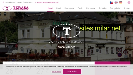 hotelterasa.cz alternative sites