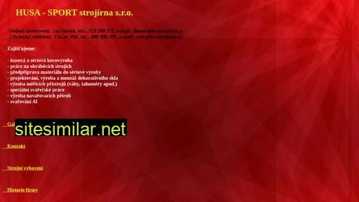 h-sstrojirna.cz alternative sites