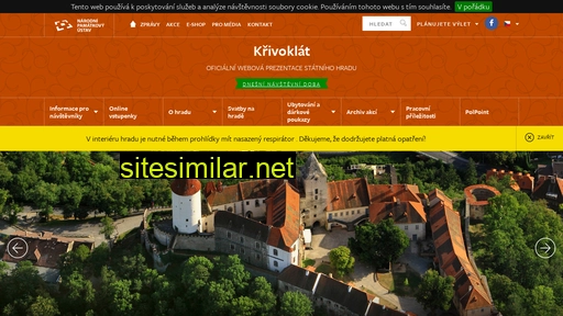 hrad-krivoklat.cz alternative sites