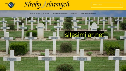 hroby-slavnych.cz alternative sites