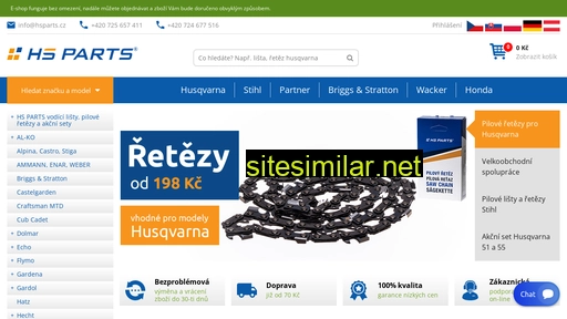 hsparts.cz alternative sites