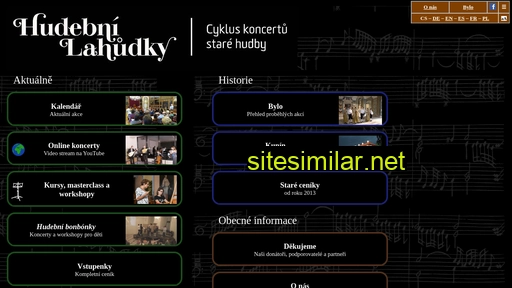 hudebnilahudky.cz alternative sites