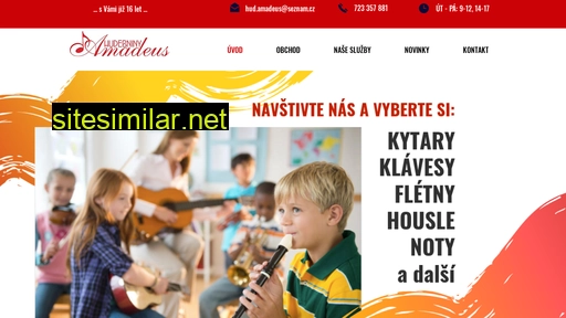 hudebniny-amadeus.cz alternative sites