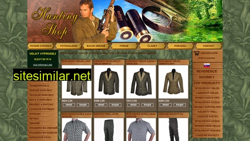 hunting-shop.cz alternative sites