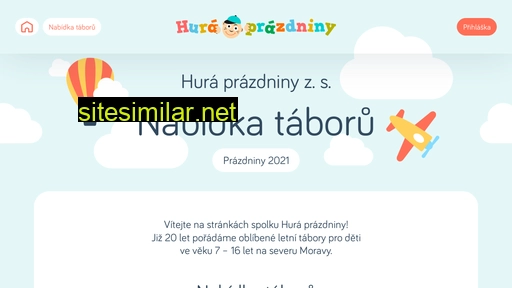 huraprazdniny.cz alternative sites
