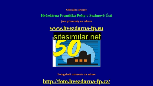 hvezdarna-fp.cz alternative sites