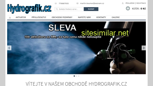 hydrografik.cz alternative sites