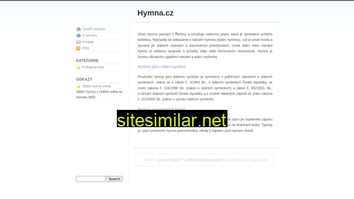 hymna.cz alternative sites