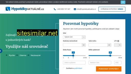 hypotekyaktualne.cz alternative sites