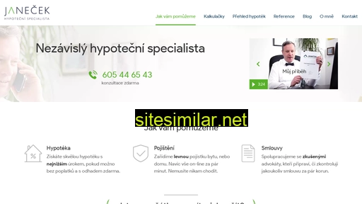 hypotekyjanecek.cz alternative sites