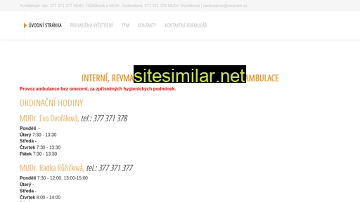 iambulance.cz alternative sites