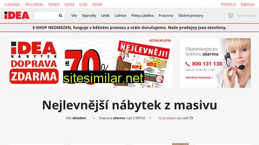 idea-nabytek.cz alternative sites