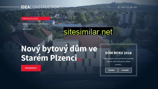 ideaconstruction.cz alternative sites