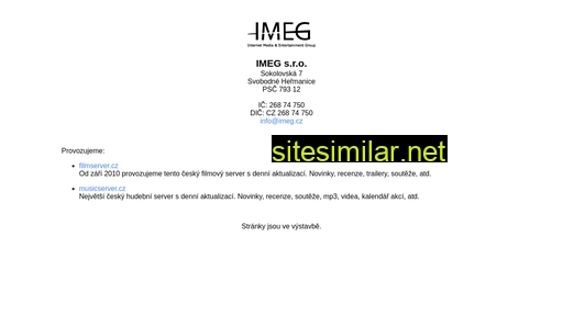 imeg.cz alternative sites