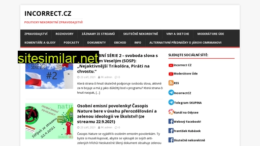incorrect.cz alternative sites
