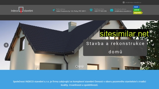 indeco-stavebni.cz alternative sites