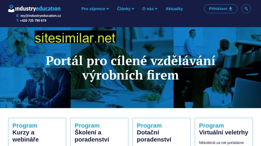 industryeducation.cz alternative sites