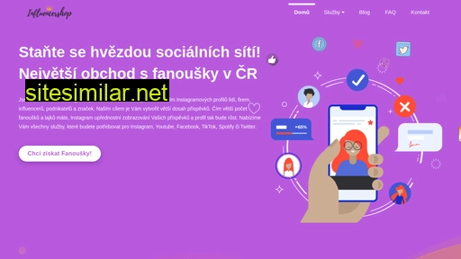 influencershop.cz alternative sites