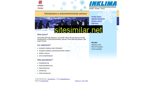 inklima.cz alternative sites